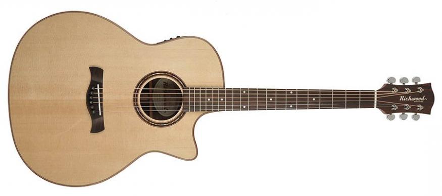 Wide fret deals acoustic guitar